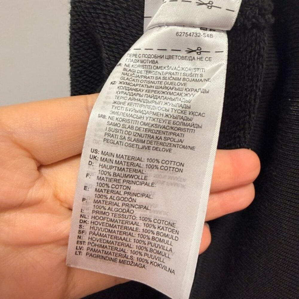 adidas Originals Pharrell Williams Black Unisex Humanrace Basics Hoodie size XS - Picture 10 of 10